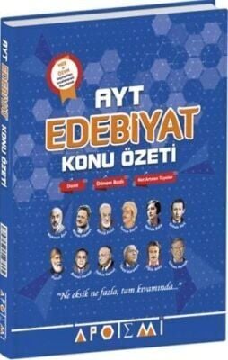 Apotemi Yayınları AYT Edebiyat Konu Özeti