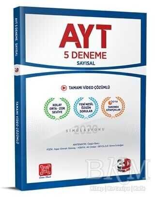 3D Yayınları AYT Sayısal 5 Deneme