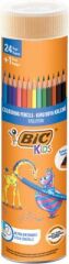 Bic Evo Kuru Boya 24+1 Renk Metal Tüp