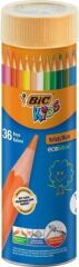 Bic Kids Evolution Kuru Boya Kalemi 36`lı Metal Tüp