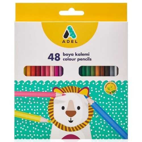 Adel Kuru Boya Kalemi 48`li