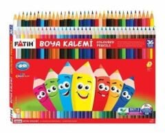 Fatih Kuru Boya Kalemi Tam Boy 36 Renk