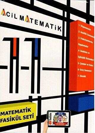 Acil Yayınları 11. Sınıf Acil Matematik 6 lı Fasikül Set