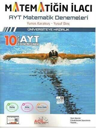 Acil Yayınları Matematiğin İlacı AYT Matematik Denemeleri