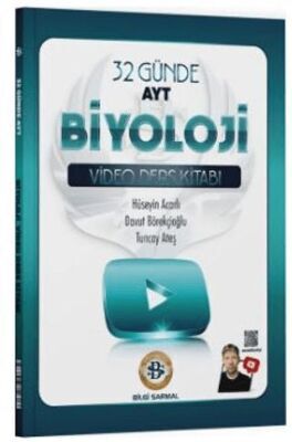 Bilgi Sarmal Yayınları AYT Biyoloji 32 Günde Video Ders Kitabı