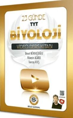 Bilgi Sarmal Yayınları TYT Biyoloji 23 Günde Video Ders Kitabı
