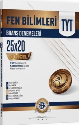 TYT Fen Bilimleri 25 x 20 Branş Denemeleri