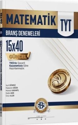 TYT Matematik 15 x 40 Branş Denemeleri