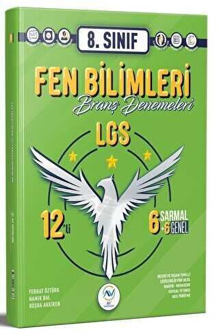 AV Yayınları 8. Sınıf LGS Fen Bilimleri 12 li Branş Deneme