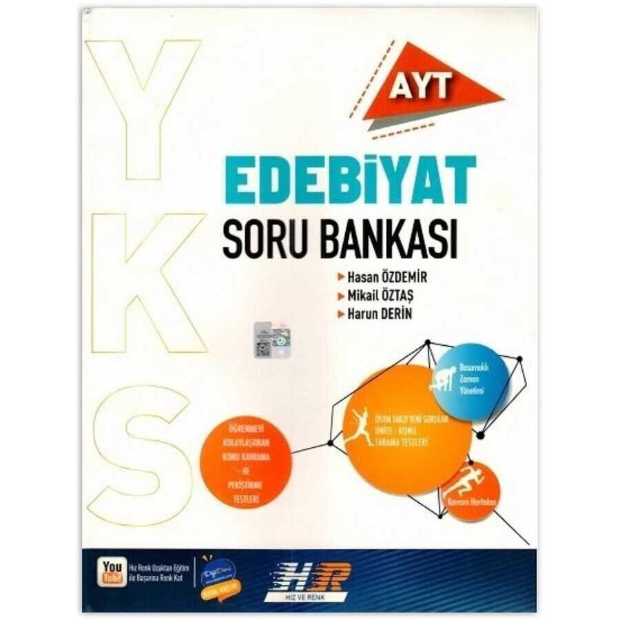 Hız Ve Renk Yayınları AYT Edebiyat Soru Bankası