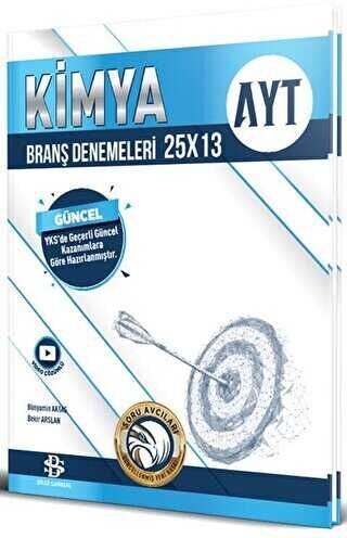 Bilgi Sarmal Yayınları Bilgi Sarmal AYT Kimya 25 x 13 Branş Denemeleri