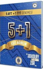 Bilgi Sarmal Yayınları TYT AYT Sarmal Deneme 5+1 Eşit Ağırlık