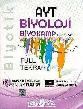 Biyotik Yayınları 2023 AYT Biyoloji Full Tekrar