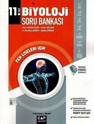 Çap Yayınları 11. Sınıf Biyoloji Fen Lisesi Soru Bankası