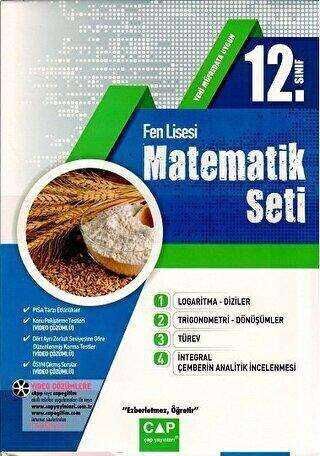 Çap Yayınları 12. Sınıf Fen Lisesi Matematik Seti