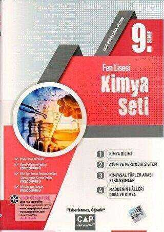 Çap Yayınları 9. Sınıf Fen Lisesi Kimya Seti