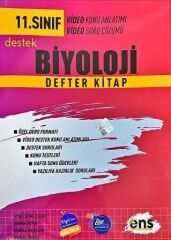 ENS Yayınları 11. Sınıf Biyoloji Destek Defter Kitap