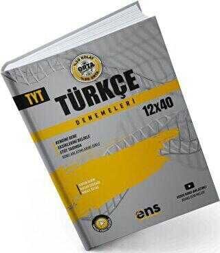 ENS Yayınları ENS Yayınları TYT Türkçe 12 x 40 Denemeleri