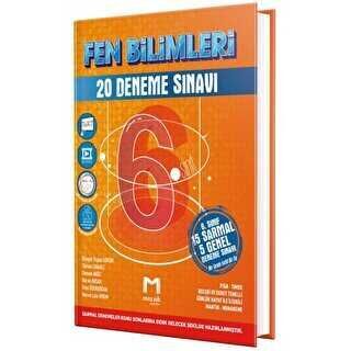 Mozaik Yayınları 6. Sınıf Fen Bilimleri 20`li Deneme