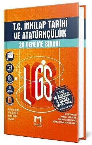 Mozaik Yayınları 8. Sınıf LGS TC İnkılap Tarihi ve Atatürkçülük 20 Deneme
