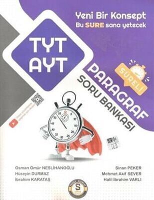 Süre Yayınları TYT AYT Paragraf Soru Bankası