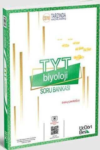 Üç Dört Beş Yayınları 2024 TYT Biyoloji Soru Bankası