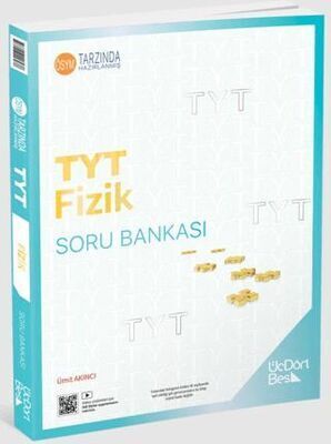 Üç Dört Beş Yayınları 2025 TYT Fizik Soru Bankası